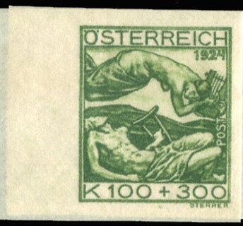 Overprint German stamp Hitler