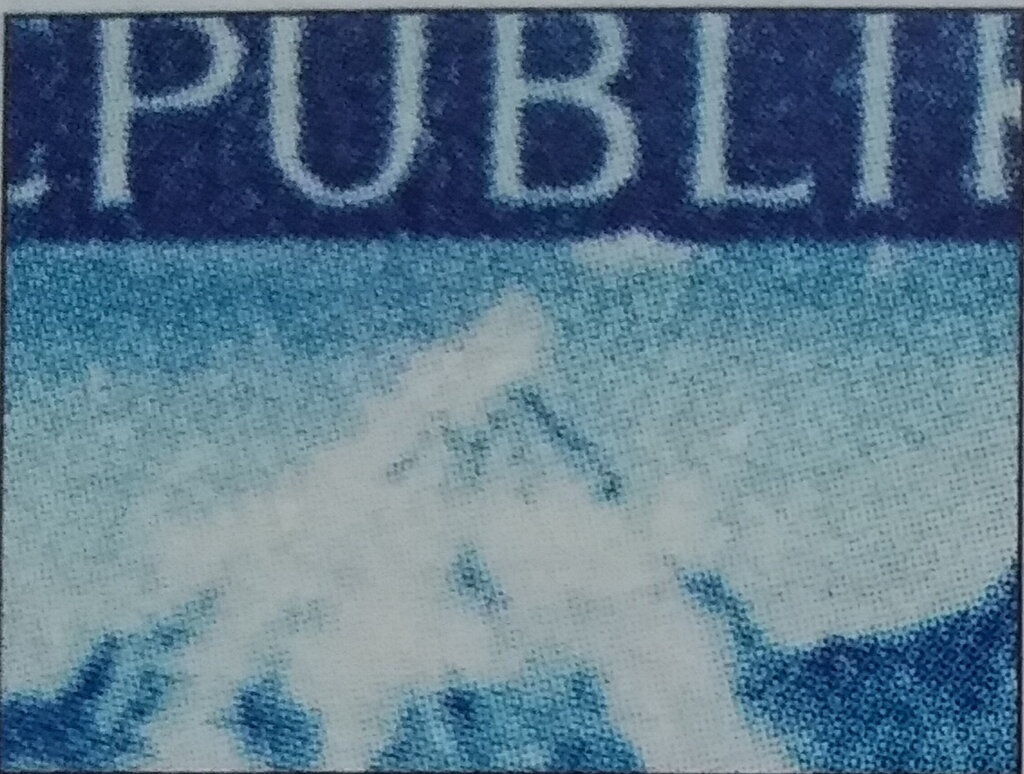 Magnifier, letter, stamp MiNr. AT 555 & laurel branch