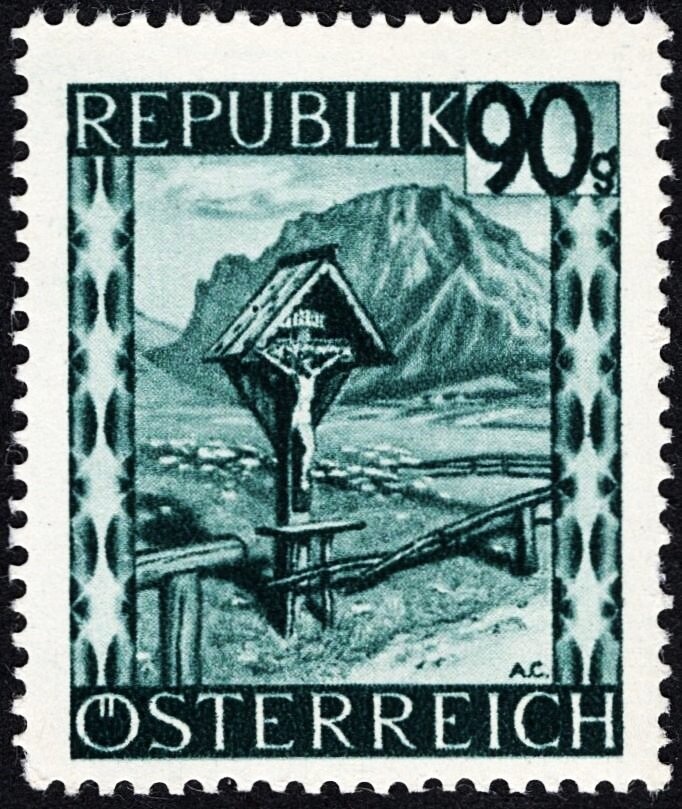 Girl with decorated christmas tree