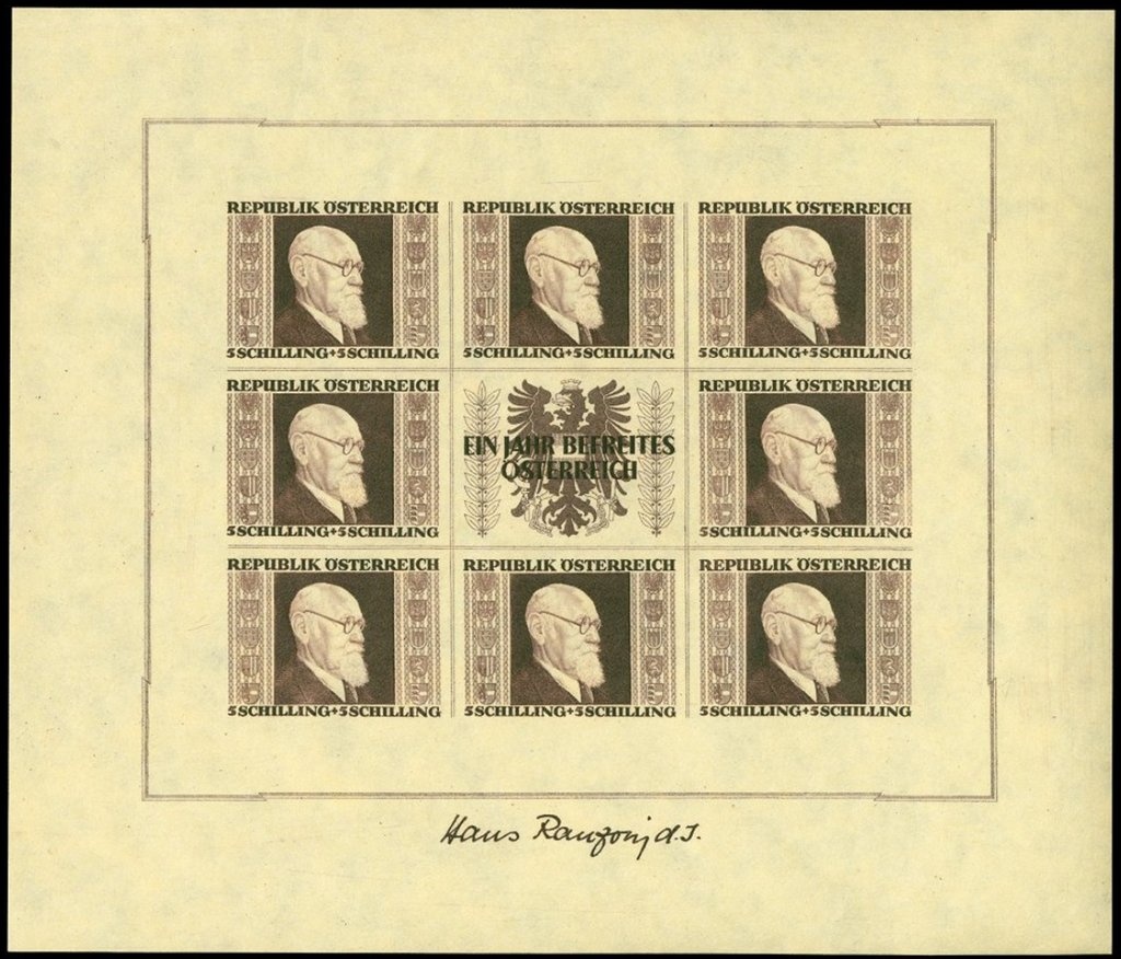 Dr. Karl Renner (1870-1950) federal president