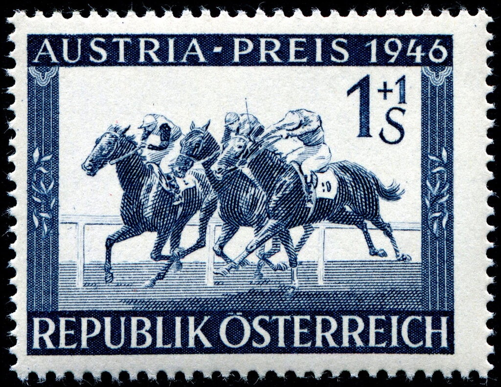 Overprint German stamp Hitler