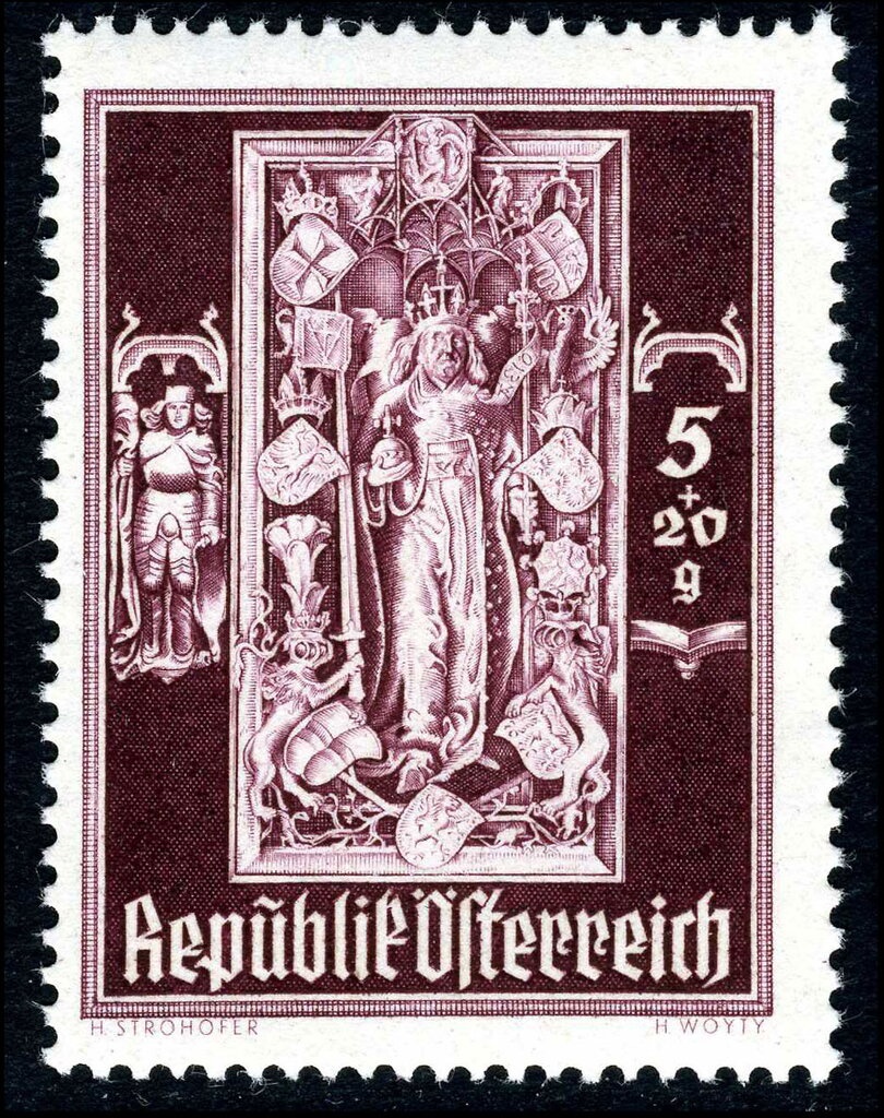 Overprint German stamp Hitler