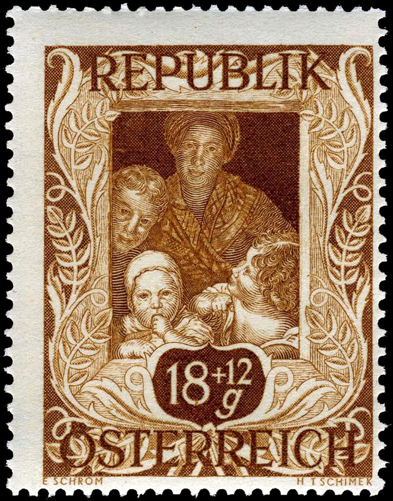 Girl with decorated christmas tree