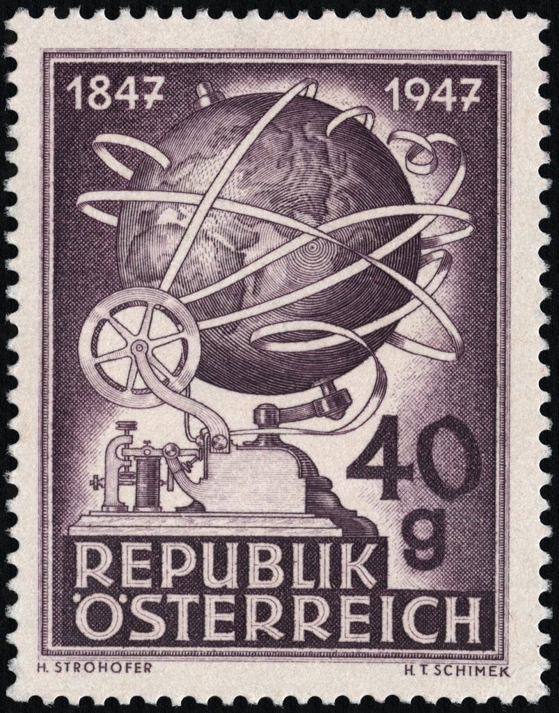 Overprint German stamp Hitler