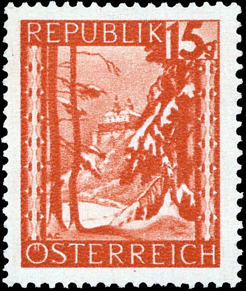 Flag Made of the Word "Freiheit" (Freedom)