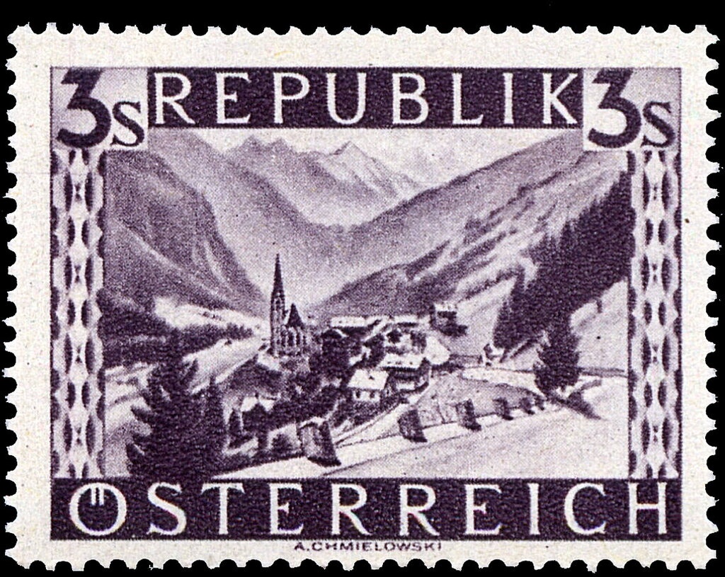 Overprint German stamp Hitler