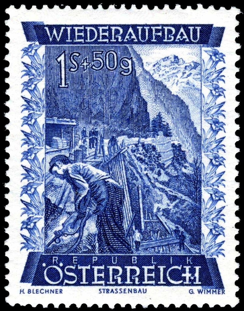 Overprint German stamp Hitler
