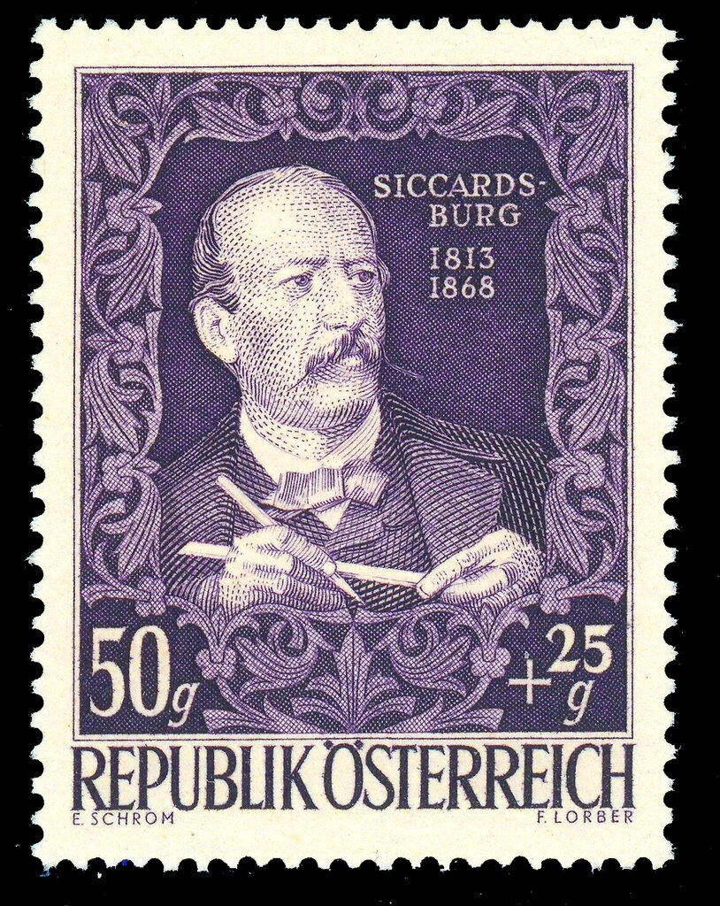 Overprint German stamp Hitler