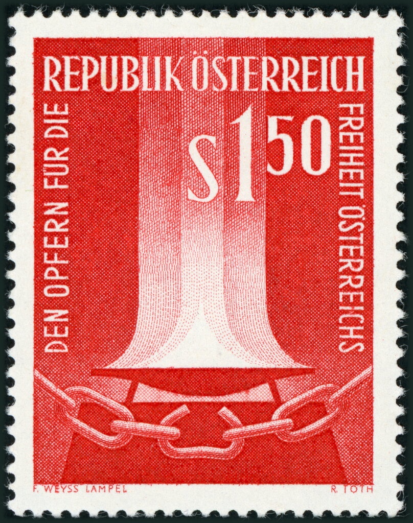 Overprint German stamp Hitler