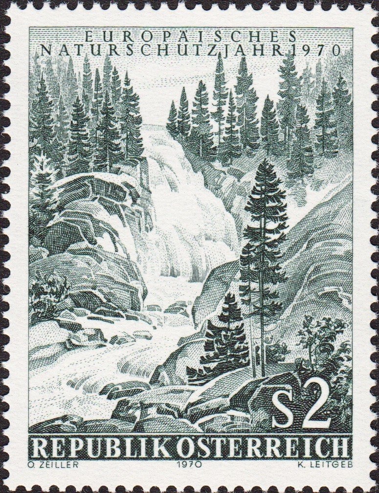 Heiligenkreuz Calvary Trees - Overprinted