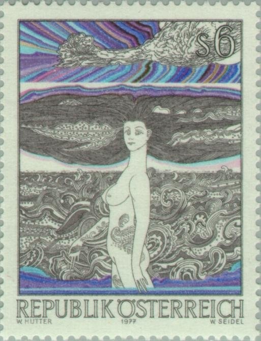 Facade relief "Messenger of the Gods", Purkersdorf Vienna