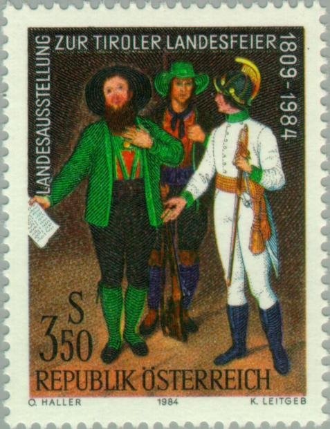 Overprint German stamp Hitler