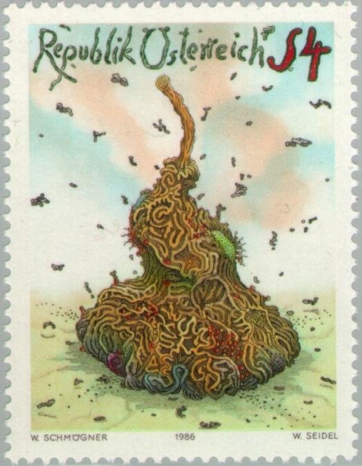 Overprint German stamp Hitler