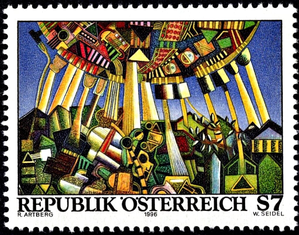 Overprint German stamp Hitler