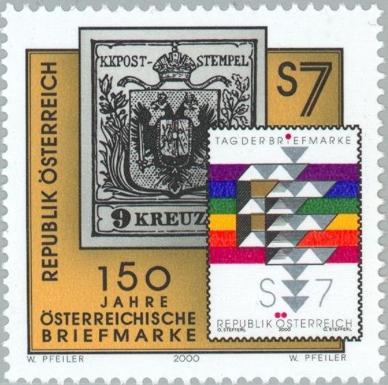 100 years of Austrian stamps