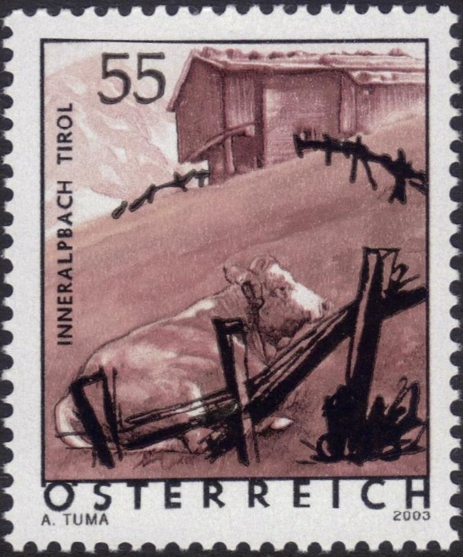 Definitives Austria 1883