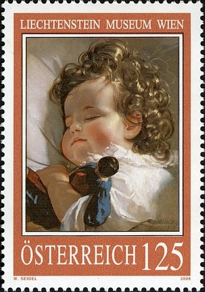 Girl with decorated christmas tree