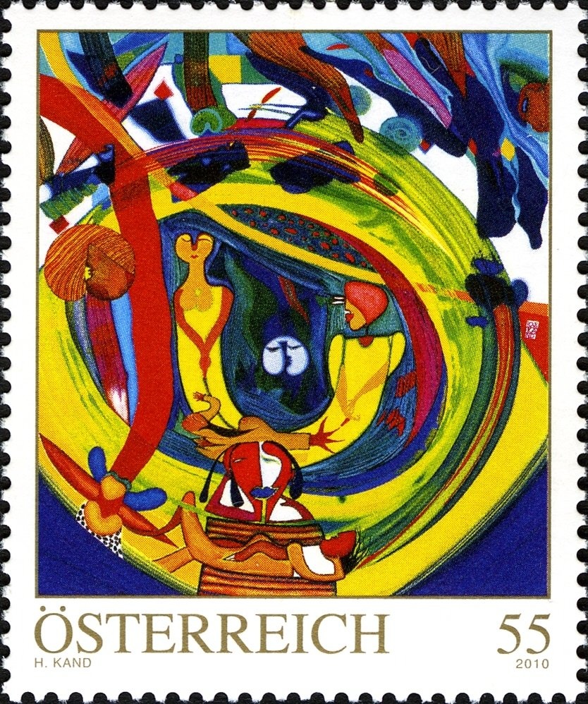 Stamp Day - letters "F" and "A"