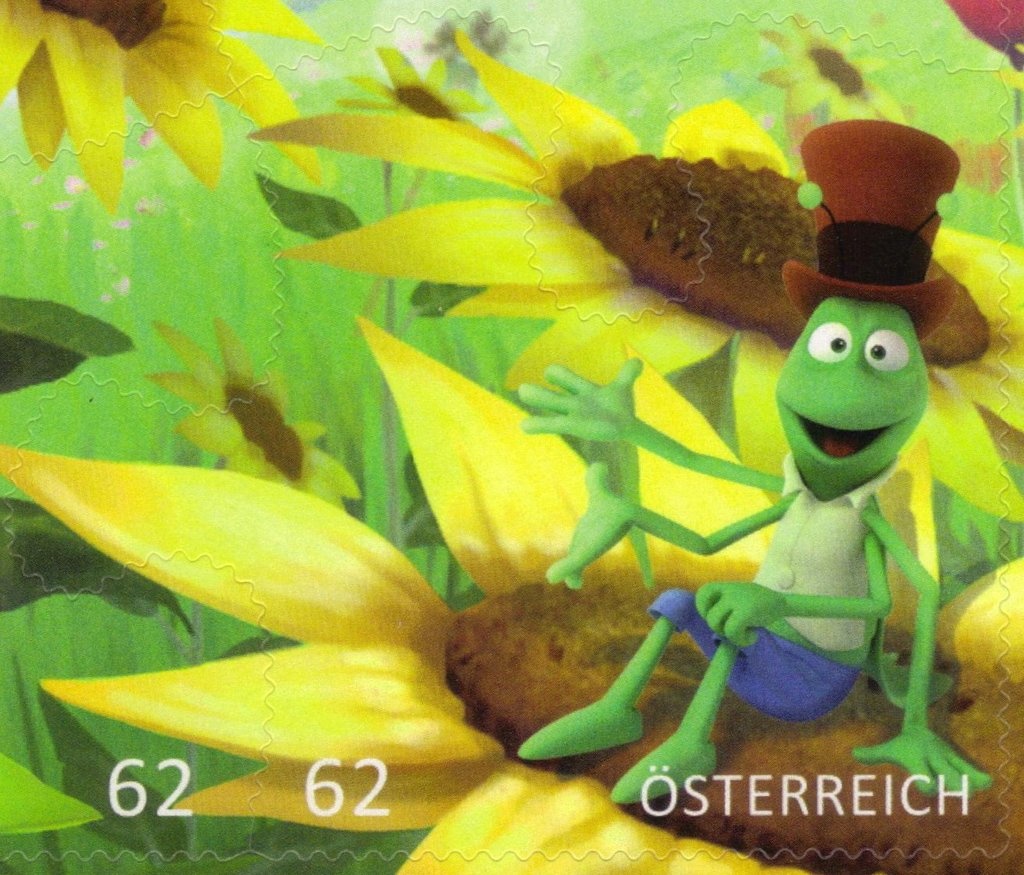 Digit in square frame