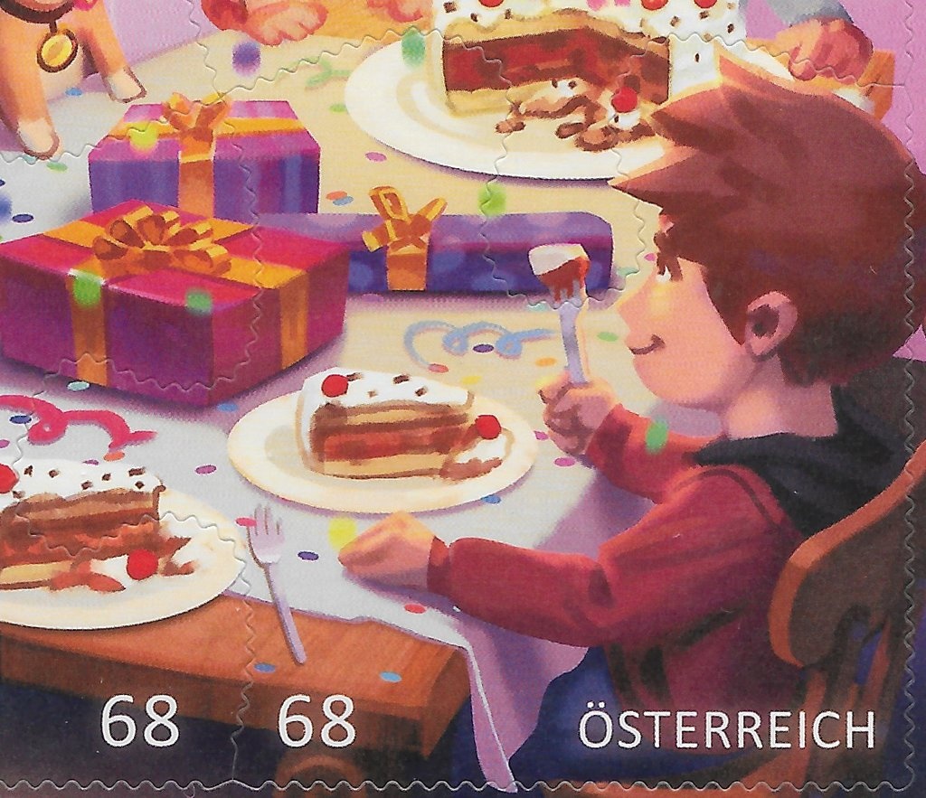 Horror figures and haunted castle