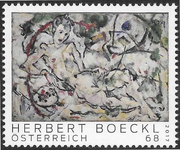 "Death" (wooden sculpture by Josef Stammel)