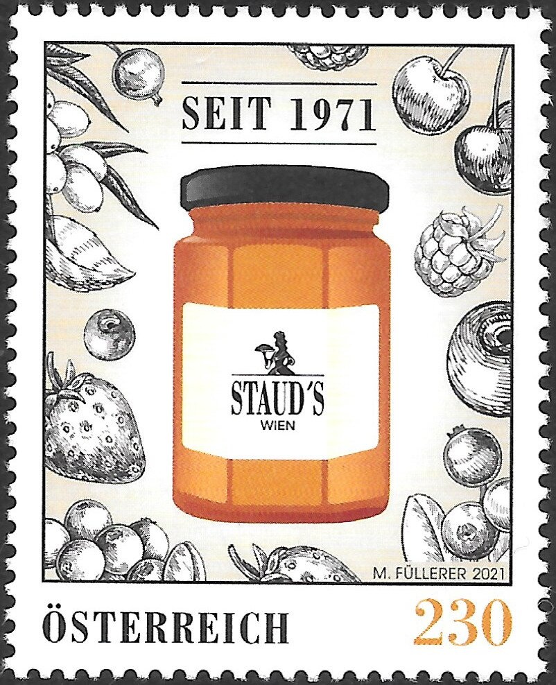 Digit in octogon with overprint