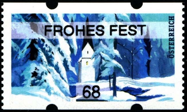 Digit in square frame