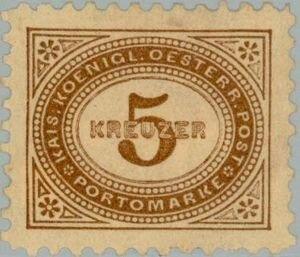 Digit in square frame