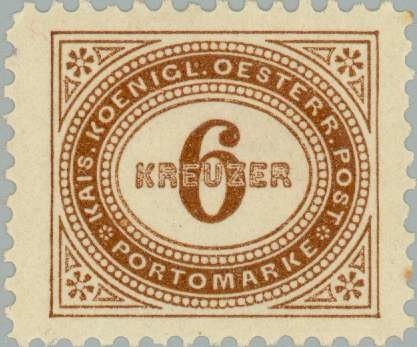 Digit in square frame