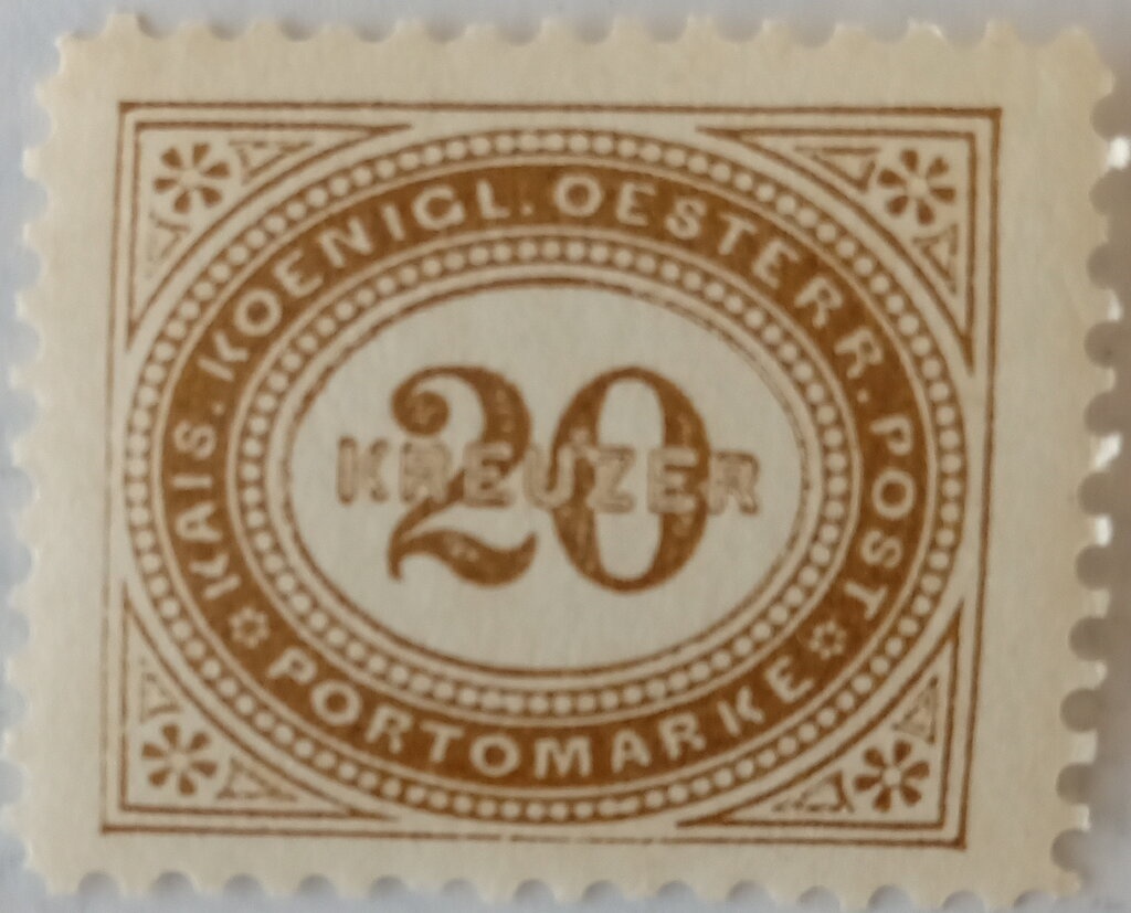 Posthorn overprinted "PORTO"