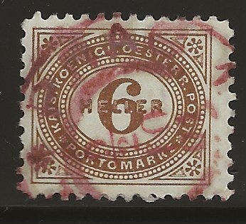 Digit in square frame