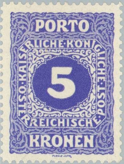 Digit in square frame