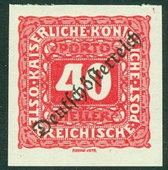 Digit in square frame