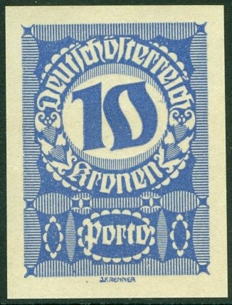 Overprint German stamp Hitler