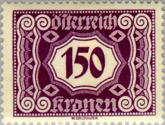 Digit in square frame