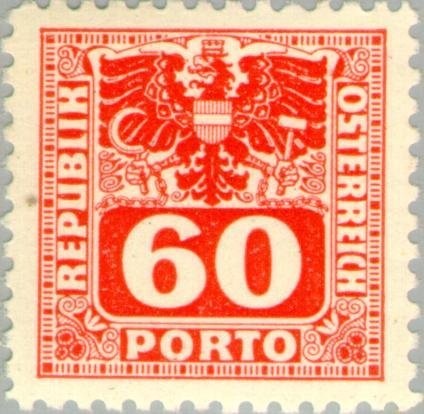 Posthorn overprinted "PORTO"
