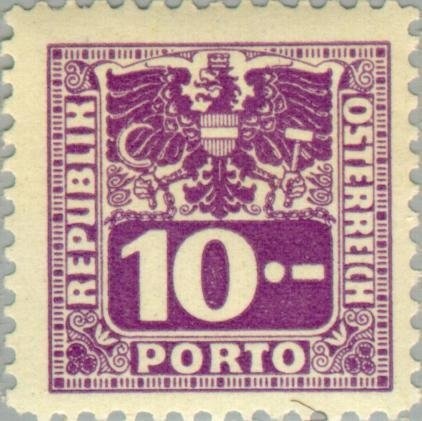 Posthorn overprinted "PORTO"