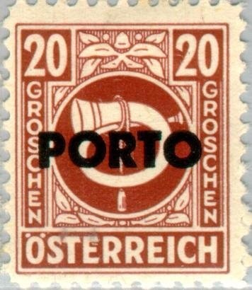 Definitives Austria 1883