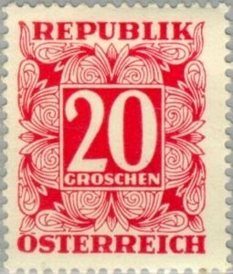 Posthorn overprinted "PORTO"