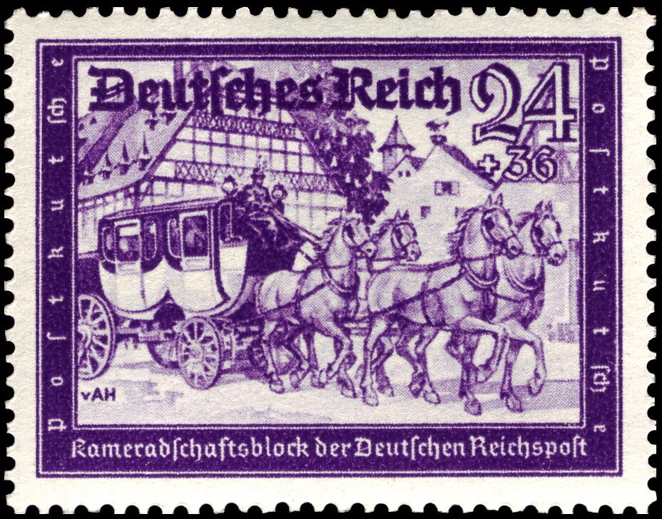 Digit in square frame