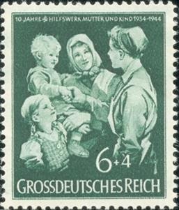 Digit in octogon with overprint