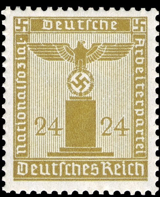 Digit in square frame