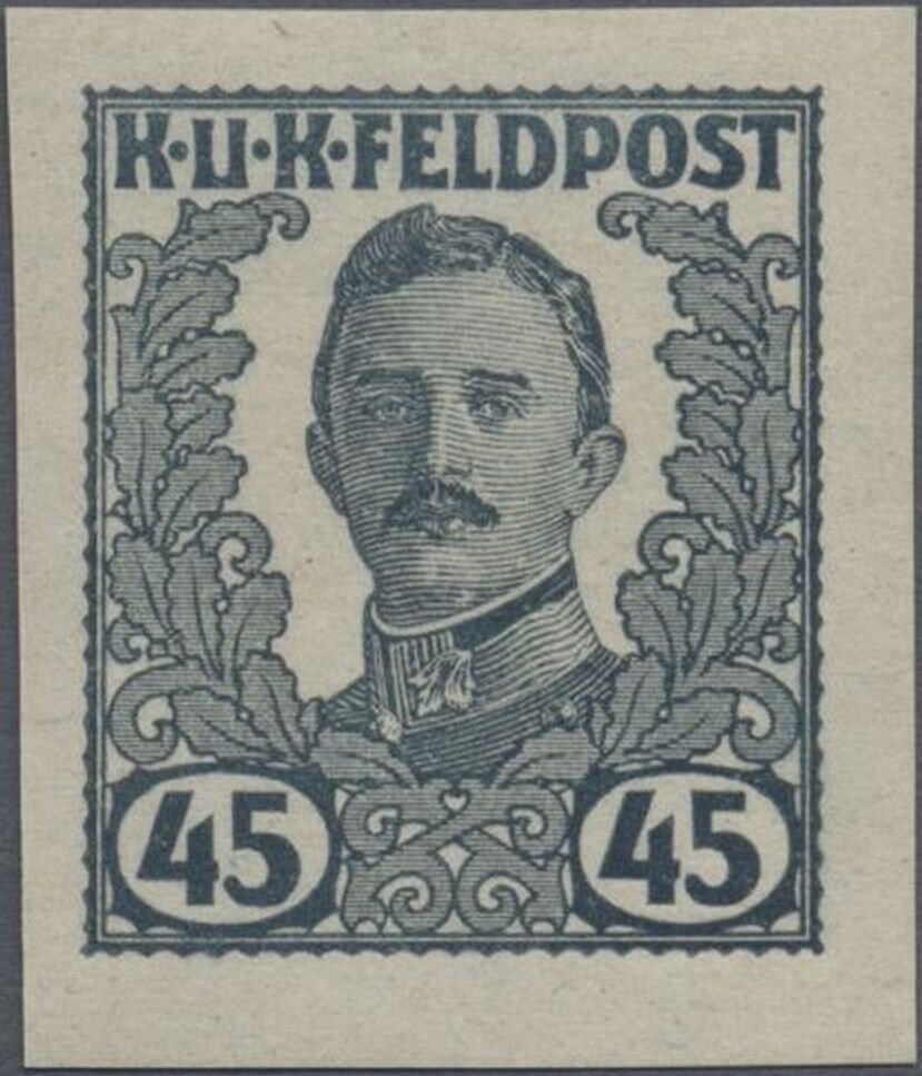 Posthorn overprinted "PORTO"