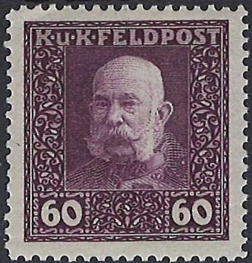 Digit in square frame