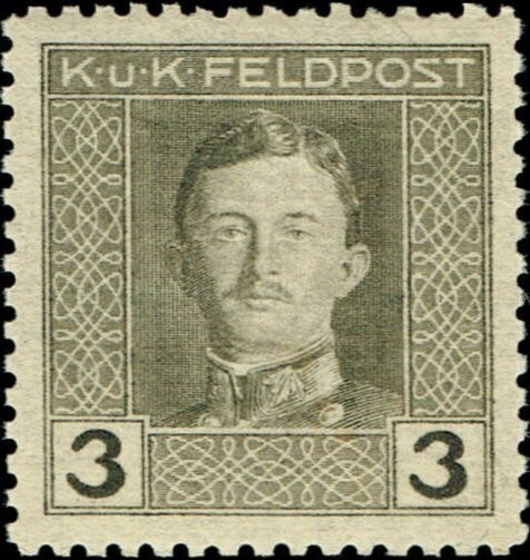 Digit in square frame