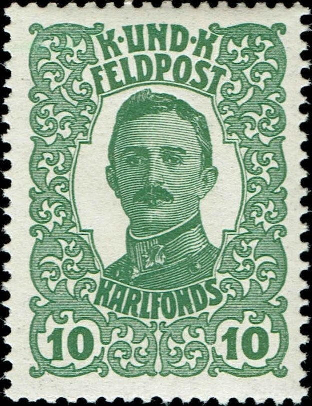 Digit in square frame