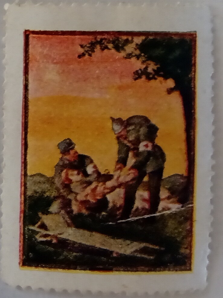 Digit in square frame