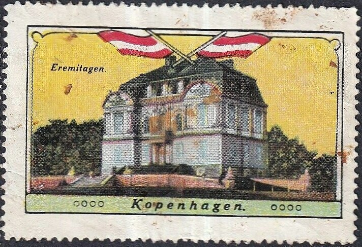 Digit in square frame