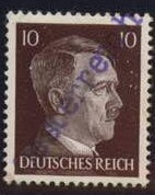 Digit in square frame