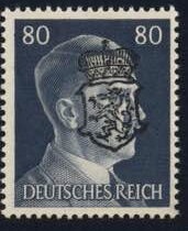 Digit in square frame